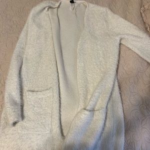 windsor white cardigan